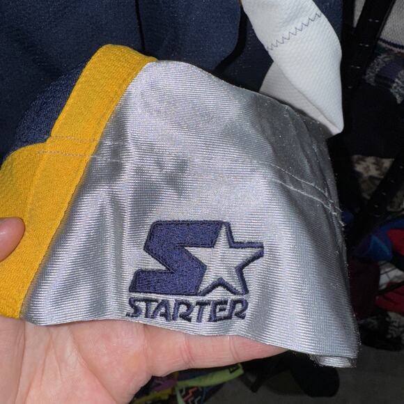 Vintage 90s Starter NHL Nashville Predators Embroidered Hockey Jersey Size L - Picture 7 of 7